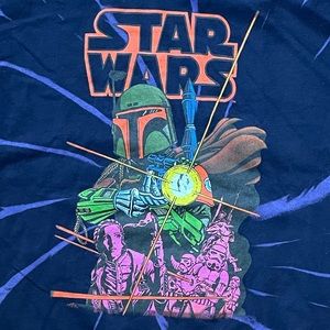 Star Wars Bo Bo Fett Shirt Purple 2XL Purple